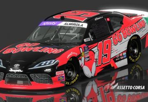 Мод NASCAR Xfinity Toyota Supra версия 0.9 для Assetto Corsa