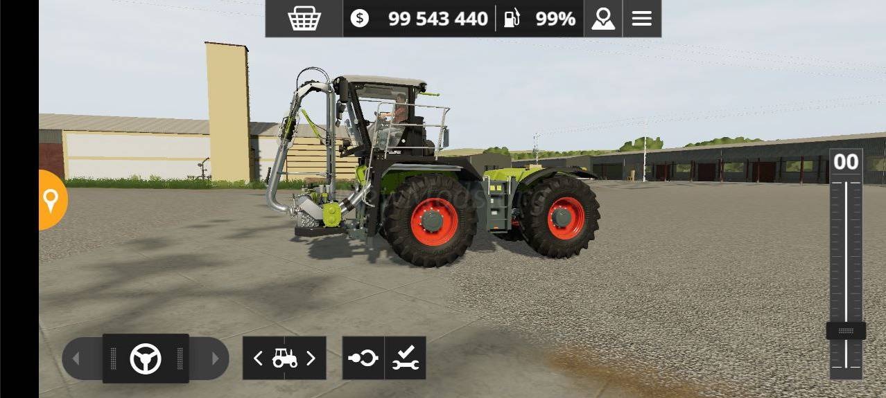 Мод Claas Xerion SaddleTrac версия 28.04.23 для Farming Simulator 20