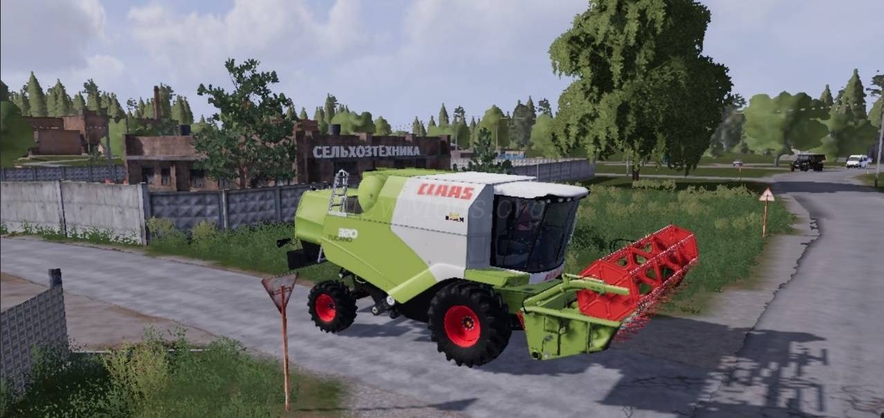 Мод Claas Tucano 320 версия 26.04.23 для Farming Simulator 20