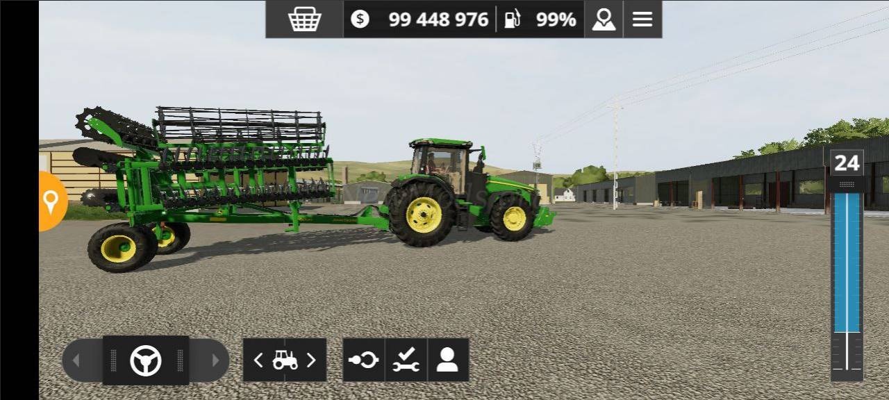 Мод John Deere 2680H High-Performance Disk версия 28.04.23 для Farming Simulator 20