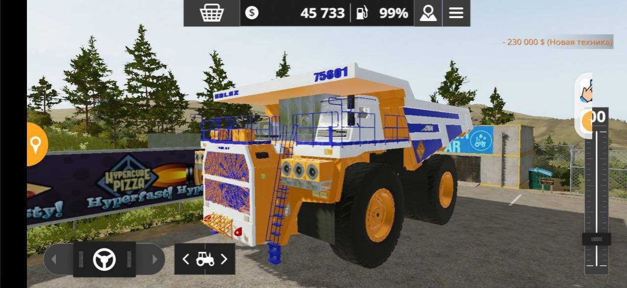 Мод Belaz 75601 версия 18.03.23 для Farming Simulator 20