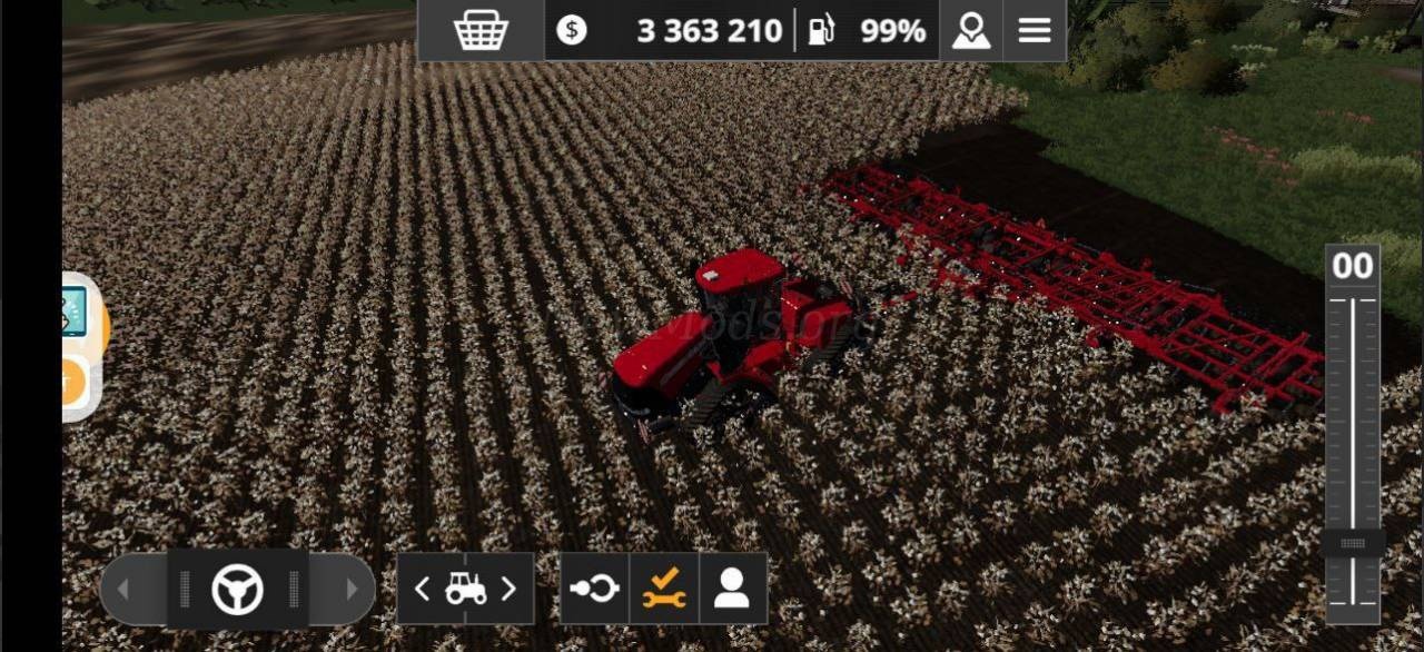 Мод Case IH Tiger Mate 255 Field Cultivator версия 04.03.23 для Farming Simulator 20