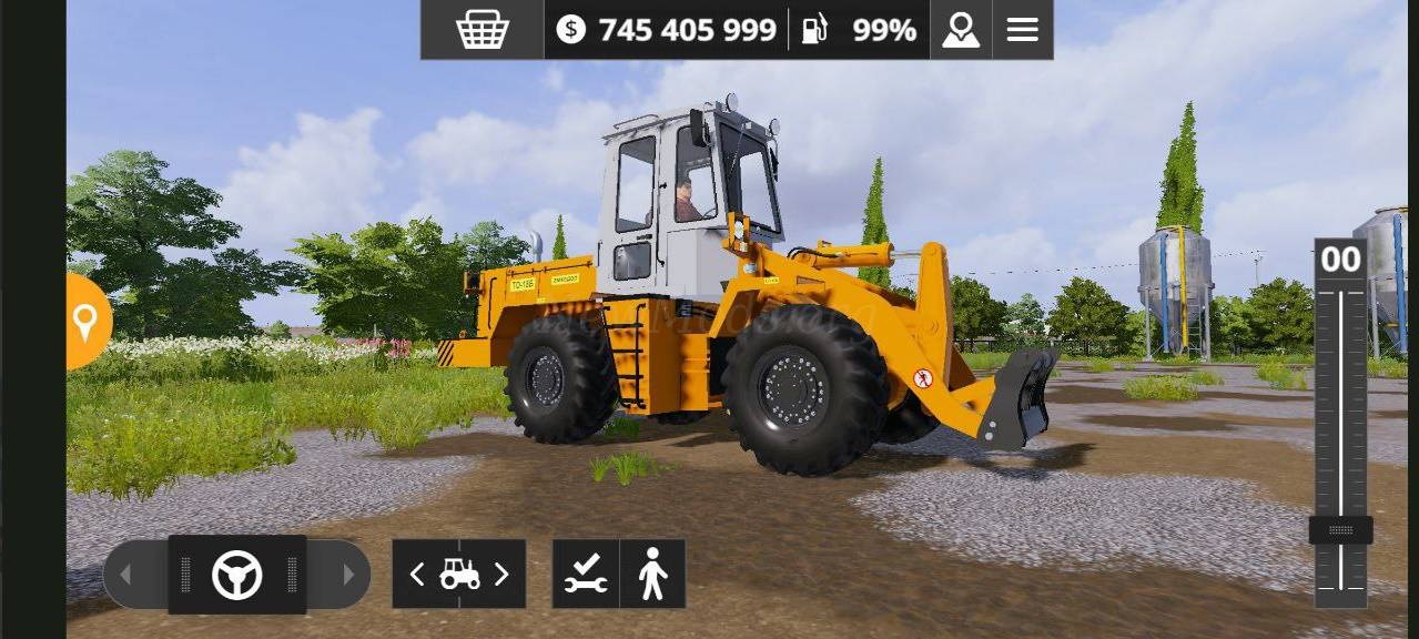 Мод Amkodor TO-18 версия 07.04.23 для Farming Simulator 20