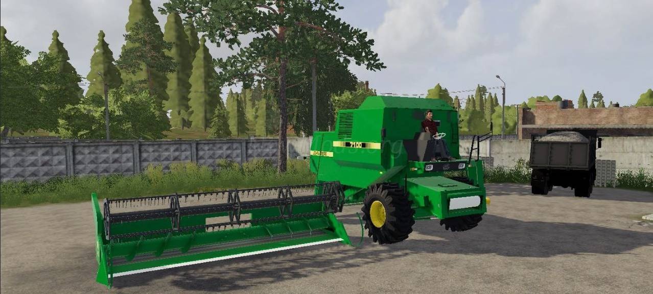 Мод John Deere 7100 версия 28.09.22 для Farming Simulator 20