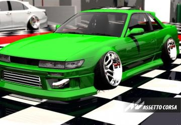 Мод TSPL S13 GT7 BASE версия 1.0 для Assetto Corsa