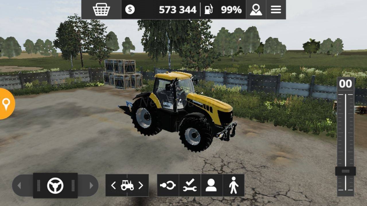 Мод JCB Fastrac 8000 версия 14.04.23 для Farming Simulator 20