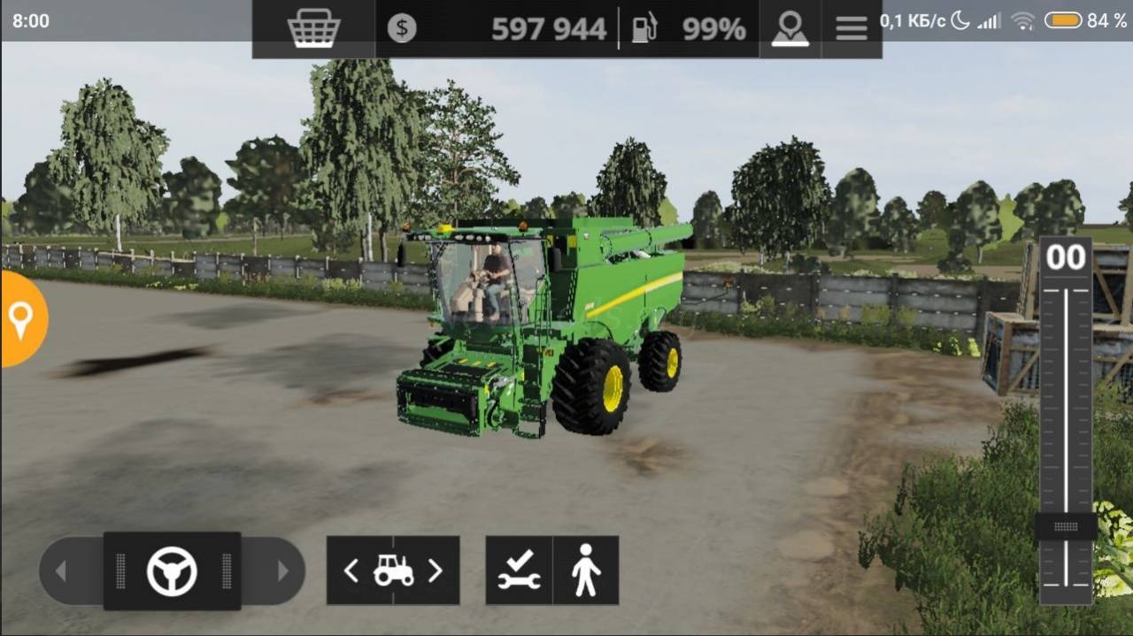Мод John Deere S550 версия 14.04.23 для Farming Simulator 20