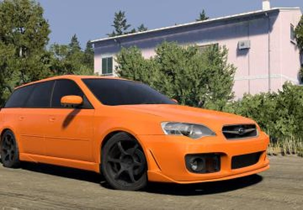 Мод Subaru Legacy/Outback версия 1.0 для BeamNG.drive (v0.39.x)