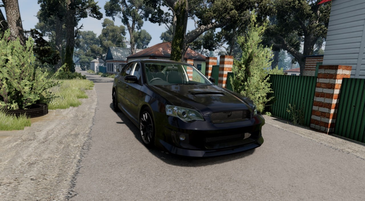 МОД Subaru Legacy b13 v1.0 (0.39.x) ДЛЯ BEAMNG.DRIVE