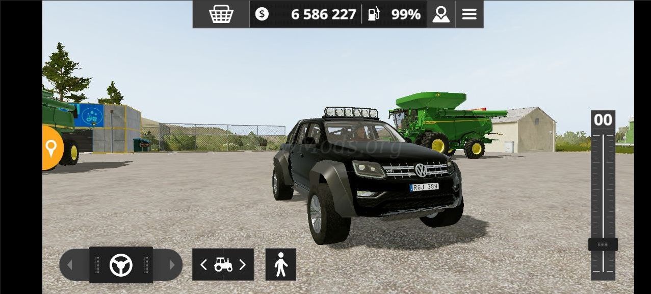 Мод Volkswagen Amarok Off Road версия 20.09.22 для Farming Simulator 20