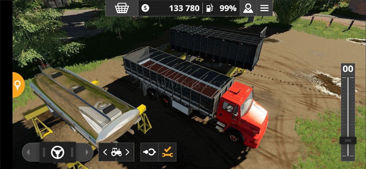 Мод Mercedes-Benz L1620 Brazil версия 05.07.22 для Farming Simulator 20