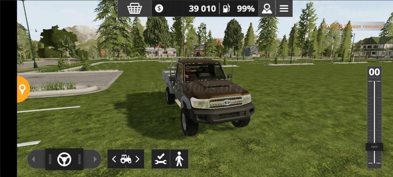 Мод Toyota Landcruiser версия 05.04.23 для Farming Simulator 20
