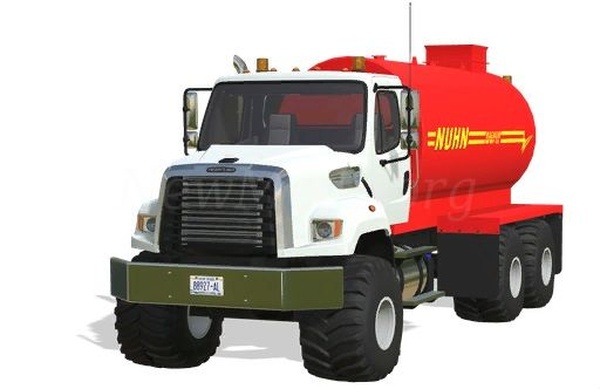 Мод Freightliner 108SD Slurry Truck версия 02.04.23 для Farming Simulator 20