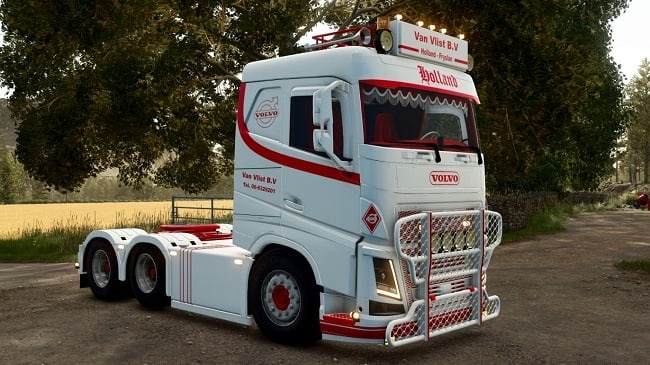 МОД Volvo FH500 v1.1.0.0 (1.21.x) ДЛЯ FARMING SIMULATOR 2025
