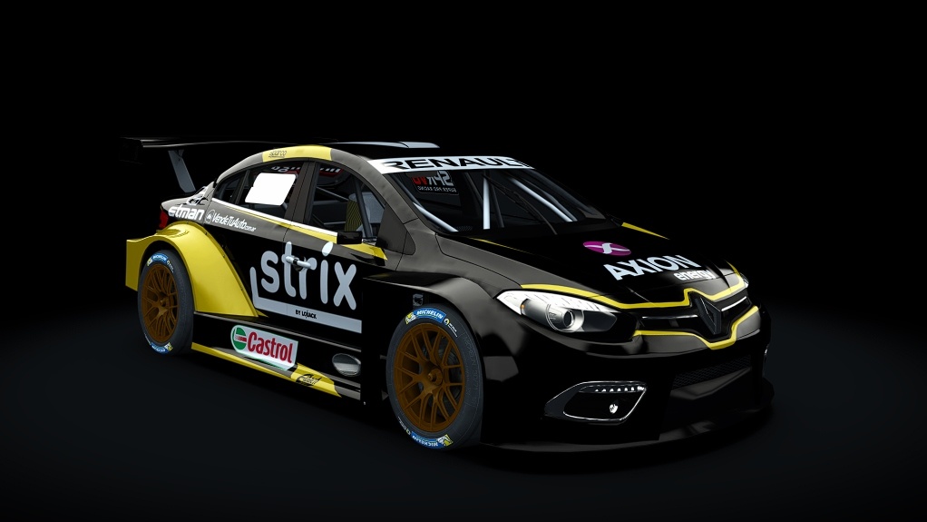 Мод Renault Fluence 2025 SPRV8 v1.2.2 для Assetto Corsa