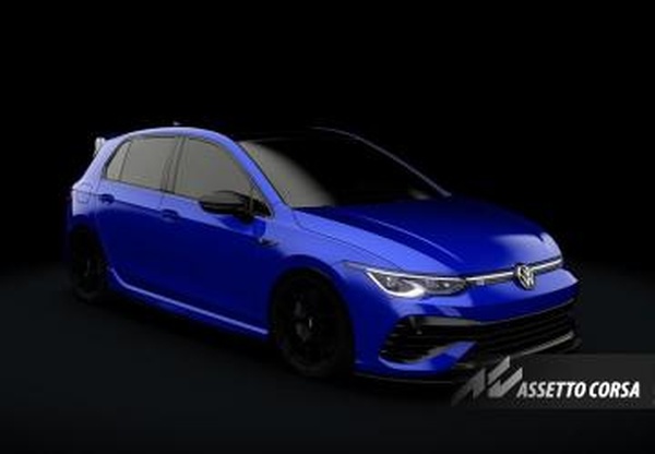 Мод Volkswagen Golf R MK8 | No Hesi Tuned версия 5.0.1 для Assetto Corsa