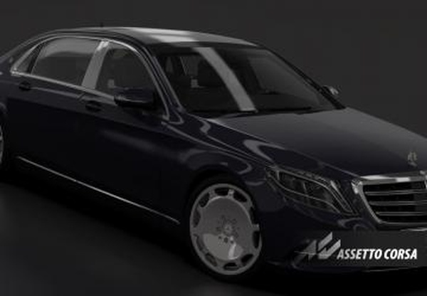 Мод Mercedes-Benz S400 X222 Maybach версия 2.0 для Assetto Corsa