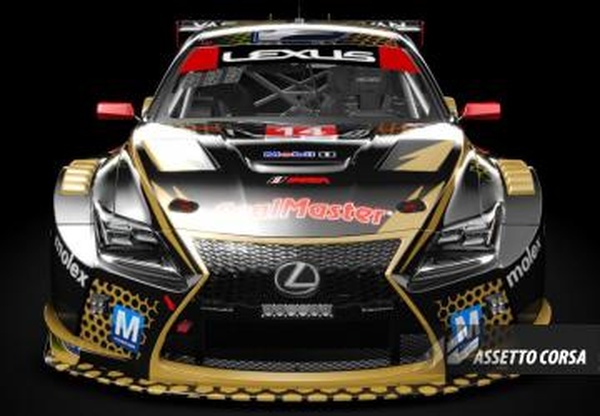 Мод Lexus RC F GT3 версия 2.0.5 для Assetto Corsa
