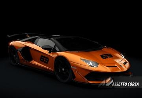 Мод Lamborghini Aventador SVJ 63 | No Hesi Tuned v2.2.1 для Assetto Corsa