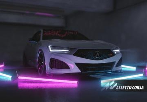 Мод Acura TLX Type-S | P Spec версия 1.0 для Assetto Corsa