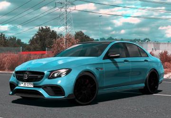 Мод Mercedes E-Class W213 2019 версия 1.5 для Euro Truck Simulator 2 (v1.61.x)