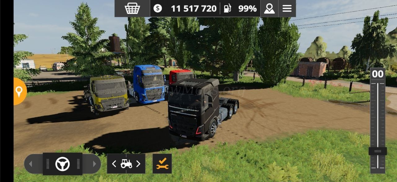 Мод Volvo Lourenco FM-X16 Series I-Shift версия 05.07.22 для Farming Simulator 20
