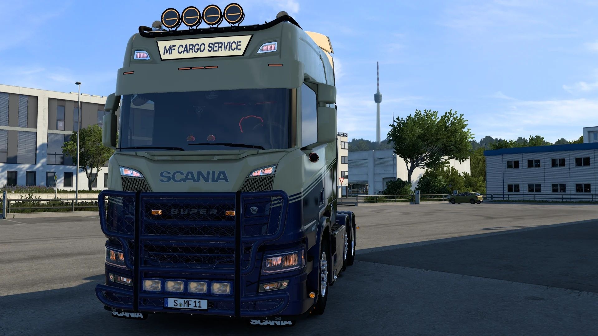 МОД MF Cargoservice Lollipop v1.1 ДЛЯ EURO TRUCK SIMULATOR 2