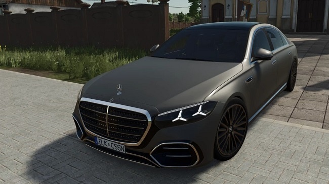 МОД Mercedes-Benz S-Class 2027 v1.0.0.0 (1.21.x) ДЛЯ FARMING SIMULATOR 2025
