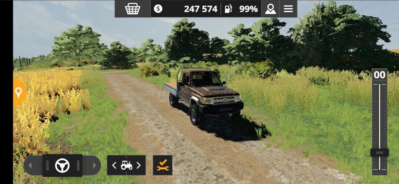 Мод Toyota LandCruiser Pickup версия 10.07.22 для Farming Simulator 20