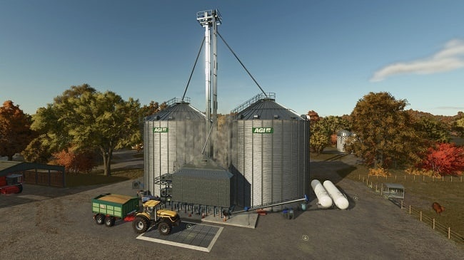 МОД AGI Grain Dryer v1.0.0.3 (1.21.x) ДЛЯ FARMING SIMULATOR 2025