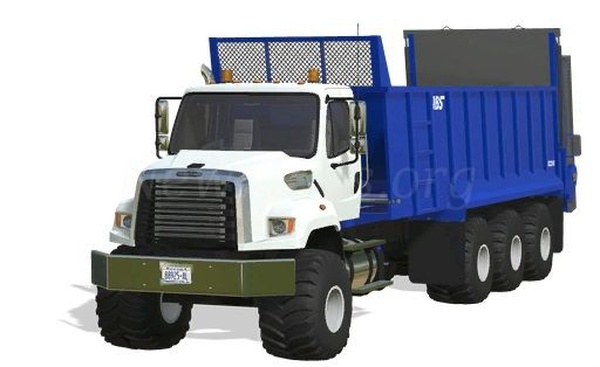 Мод Freightliner 108SD Manure Truck версия 22.03.23 для Farming Simulator 20
