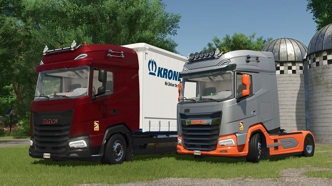 МОД DAF XG+ v1.2.0.0 (1.21.x) ДЛЯ FARMING SIMULATOR 2025