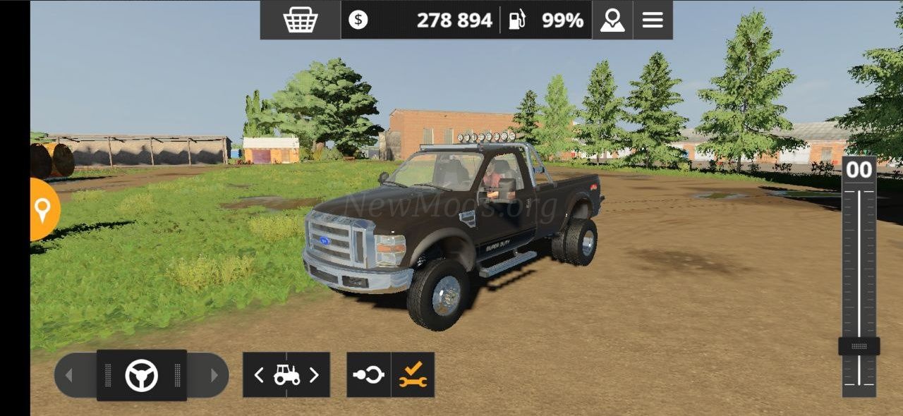 Мод Ford F350 Super Duty версия 05.07.22 для Farming Simulator 20