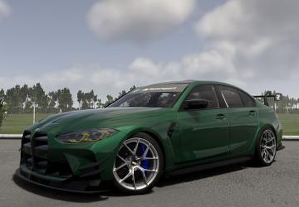 Мод BMW M3 (G80/G81) версия 1.0 для BeamNG.drive (v0.39.x)