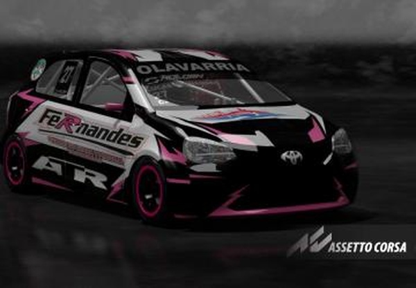Мод TN C2 2020 Toyota Etios версия 1.0 для Assetto Corsa