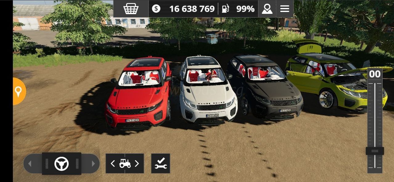 Мод Land Rover Evoque версия 05.07.22 для Farming Simulator 20