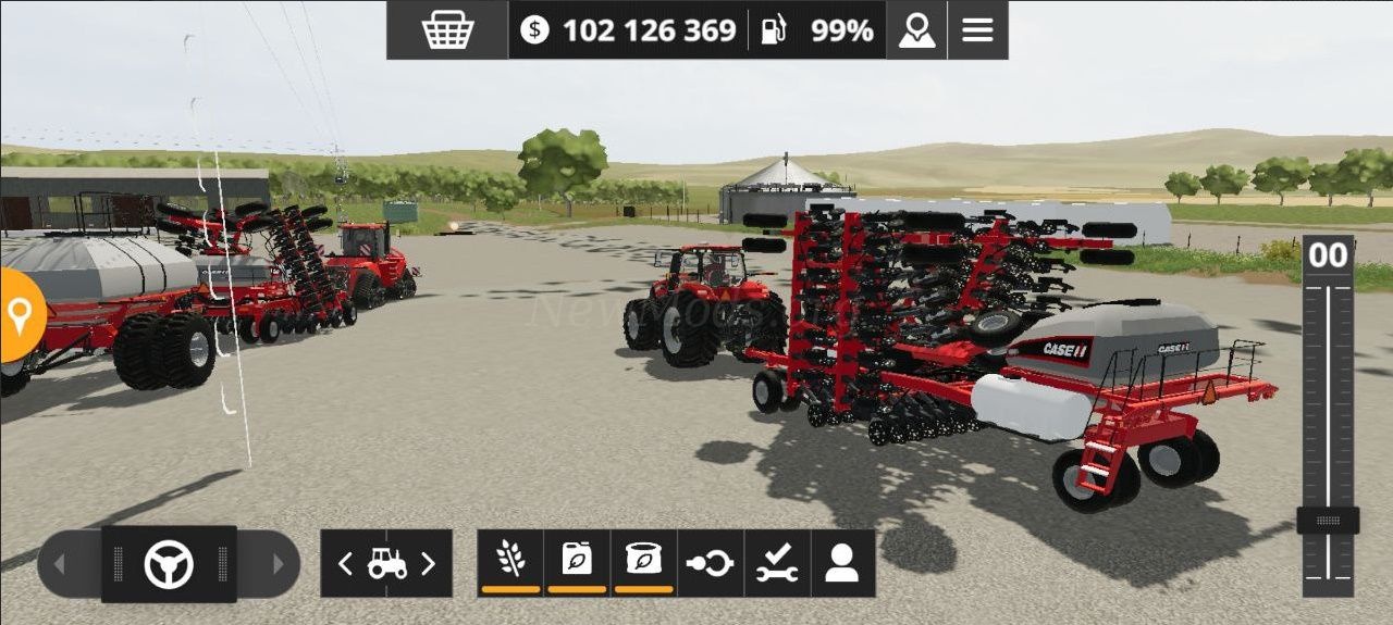 Мод Case IH Precision Disk 500T Planters two версия 21.03.23 для Farming Simulator 20