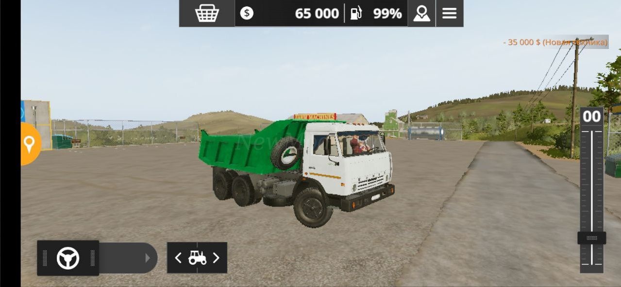 Мод Kamaz 55111 Sovok версия 20.03.23 для Farming Simulator 20