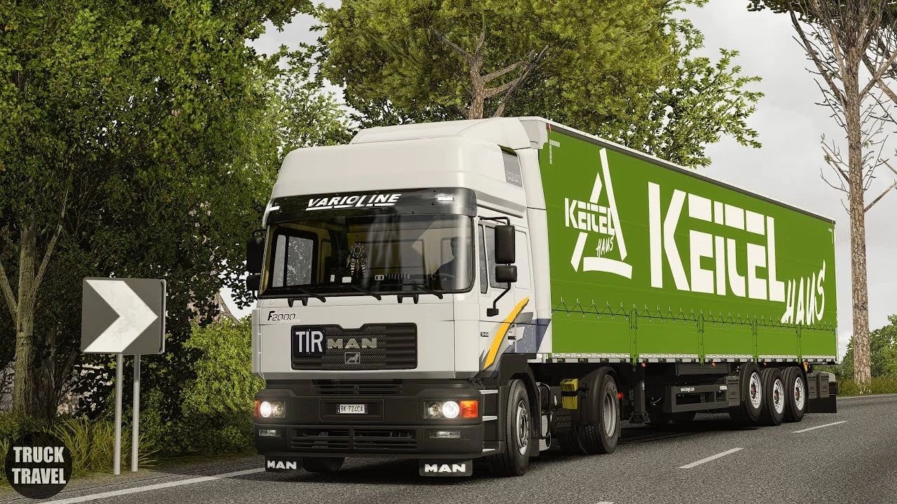 МОД MAN F2000 EVO by XBS v1.61 ДЛЯ EURO TRUCK SIMULATOR 2