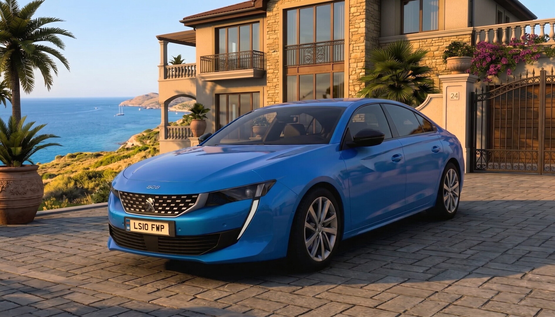 МОД Peugeot 508 GT v2.2 ДЛЯ EURO TRUCK SIMULATOR 2