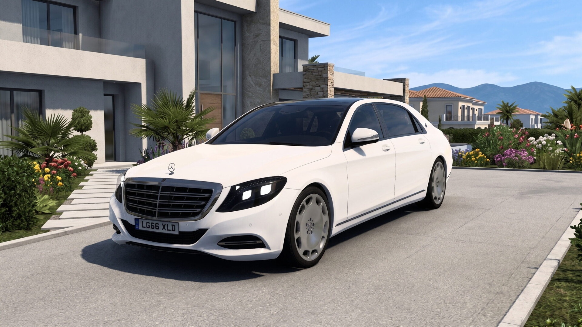 МОД Mercedes-Benz Maybach S 400D v1.2 ДЛЯ EURO TRUCK SIMULATOR 2