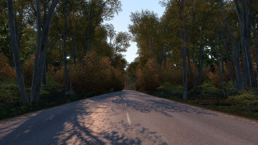 МОД Early Autumn v9.1 ДЛЯ EURO TRUCK SIMULATOR 2