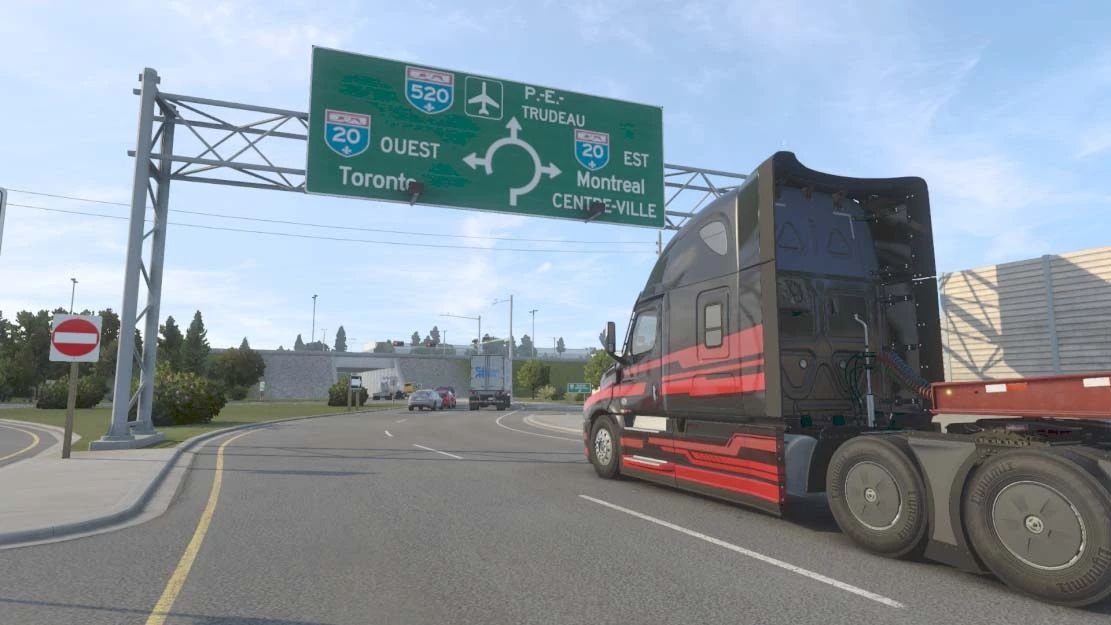 МОД Discover Ontario and Quebec v14-161 ДЛЯ AMERICAN TRUCK SIMULATOR