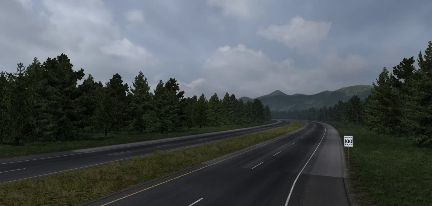 МОД Western Canada Expansion v1.7.3 ДЛЯ AMERICAN TRUCK SIMULATOR