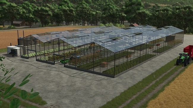 МОД Greenhouse Modular v1.0.0.0 (1.21.x) ДЛЯ FARMING SIMULATOR 2025