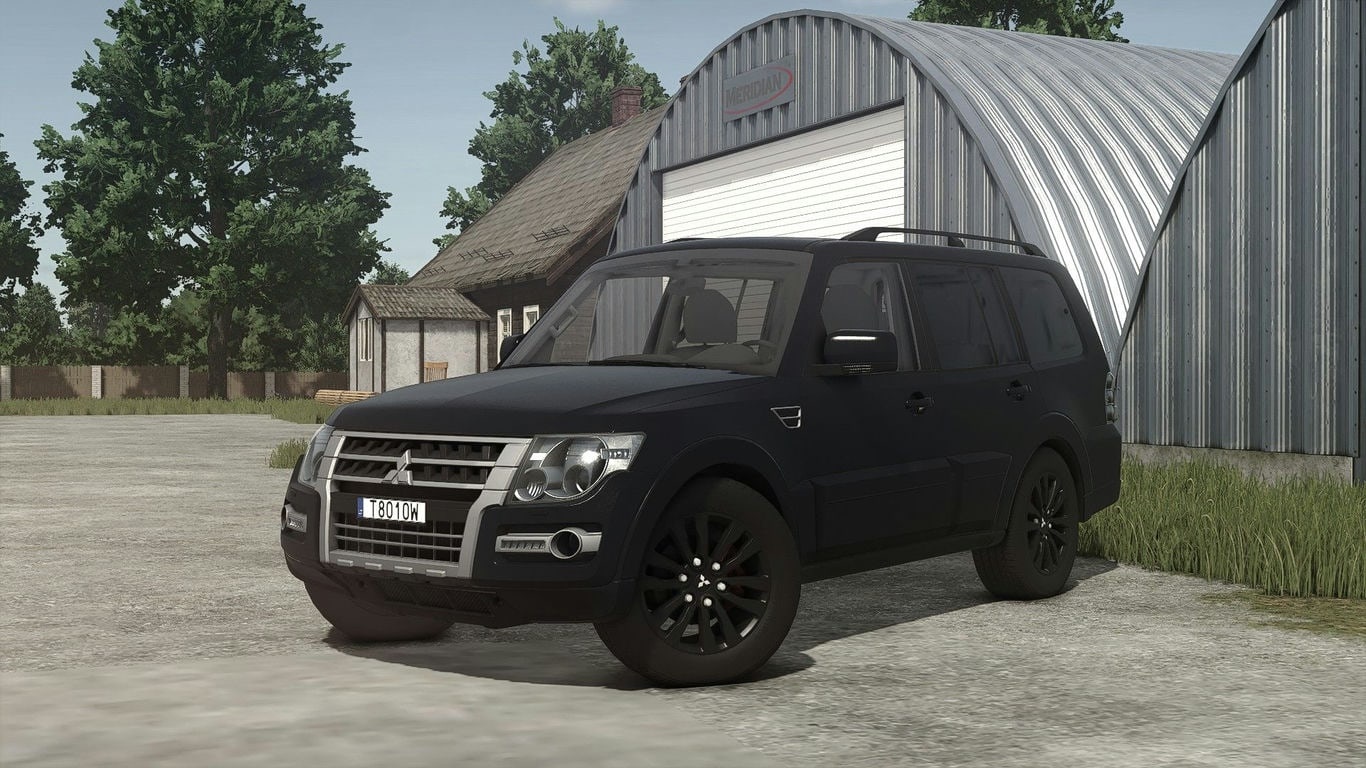 МОД Mitsubishi Pajero v1.6.0.4 (1.21.x) ДЛЯ FARMING SIMULATOR 2025