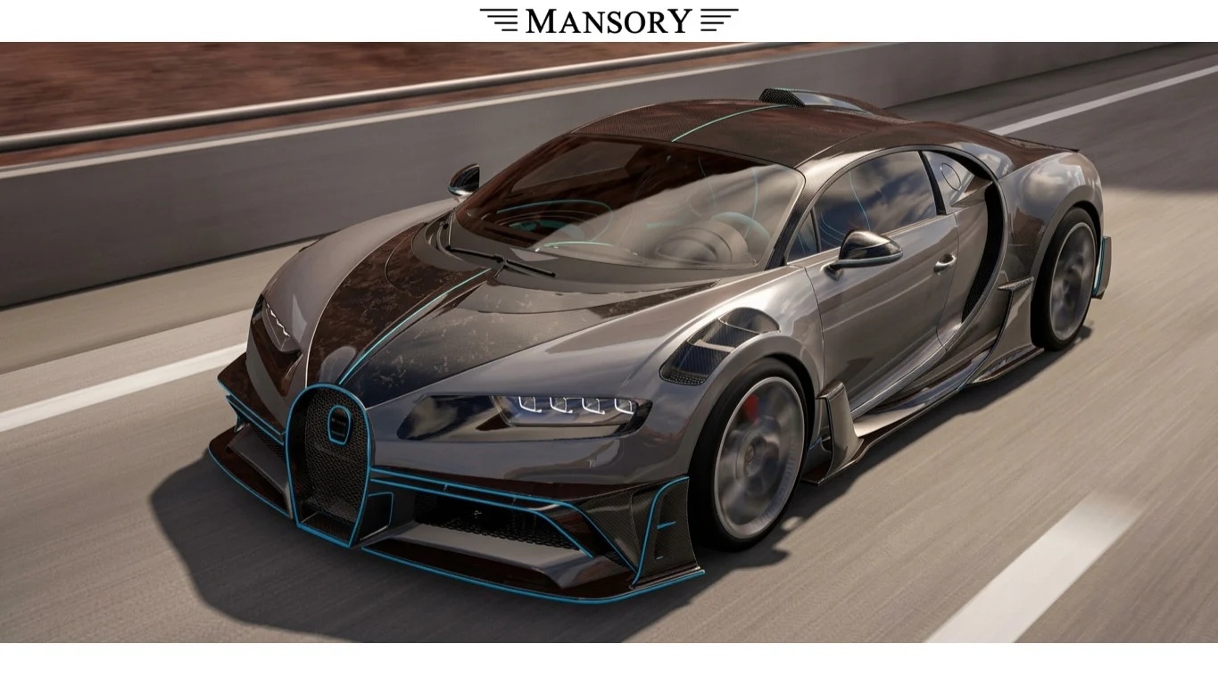 МОД Bugatti Chiron Mansory Centuria v1.0 (0.39.x) ДЛЯ BEAMNG.DRIVE