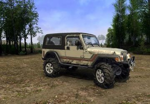 Мод Jeep Wrangler Rubicon версия 1.1 для Spintires: MudRunner (v25.02.21)