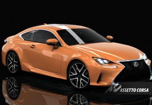 Мод Lexus RC-350 версия 1.0 для Assetto Corsa
