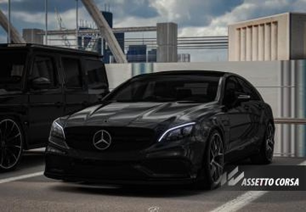 Мод Mercedes-Benz CLS63 AMG 2016 | Mafia P версия 0.9 для Assetto Corsa